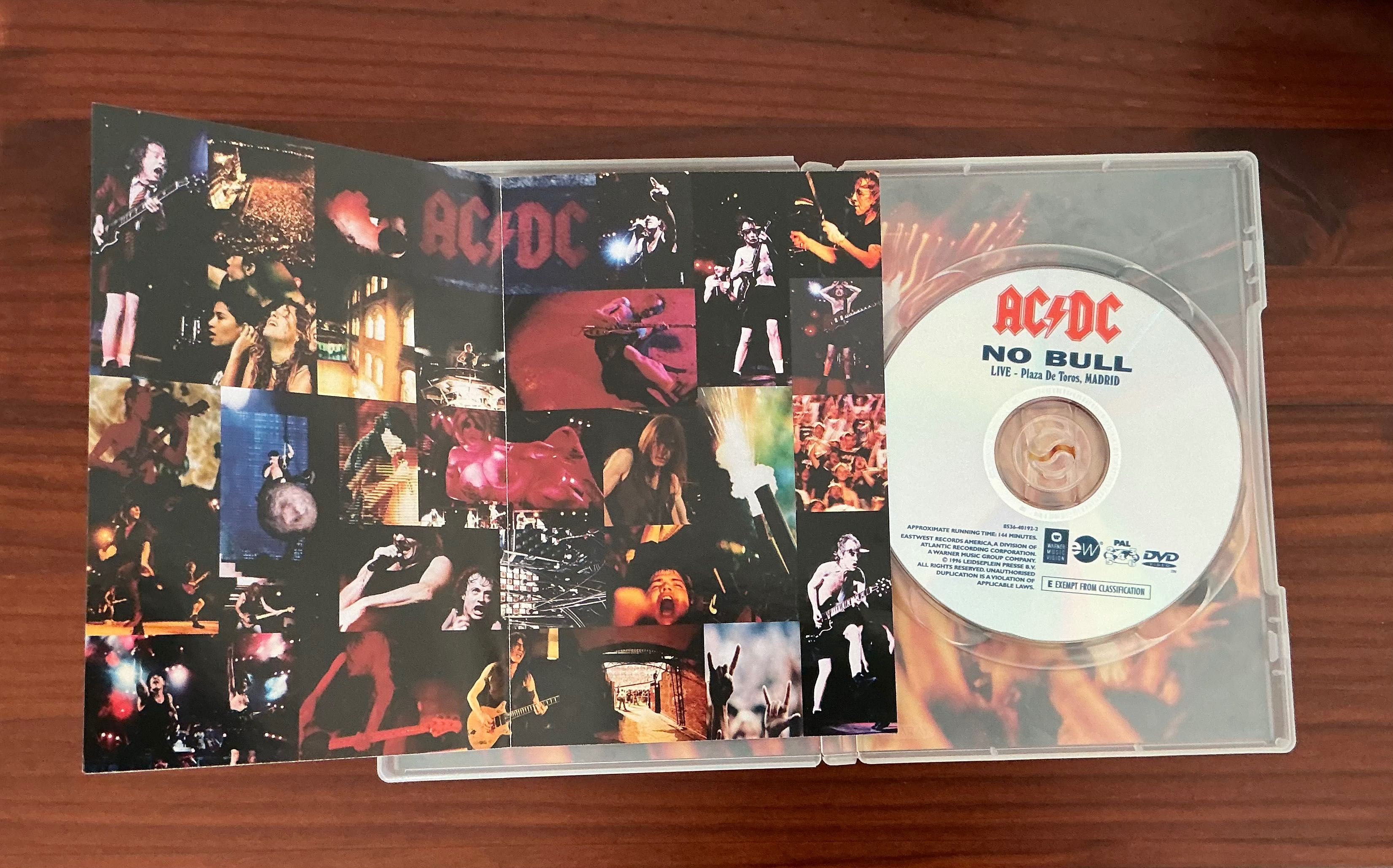03 DVD's: ACDC, Queen e The Doors - Preço IMBATÍVEL!!