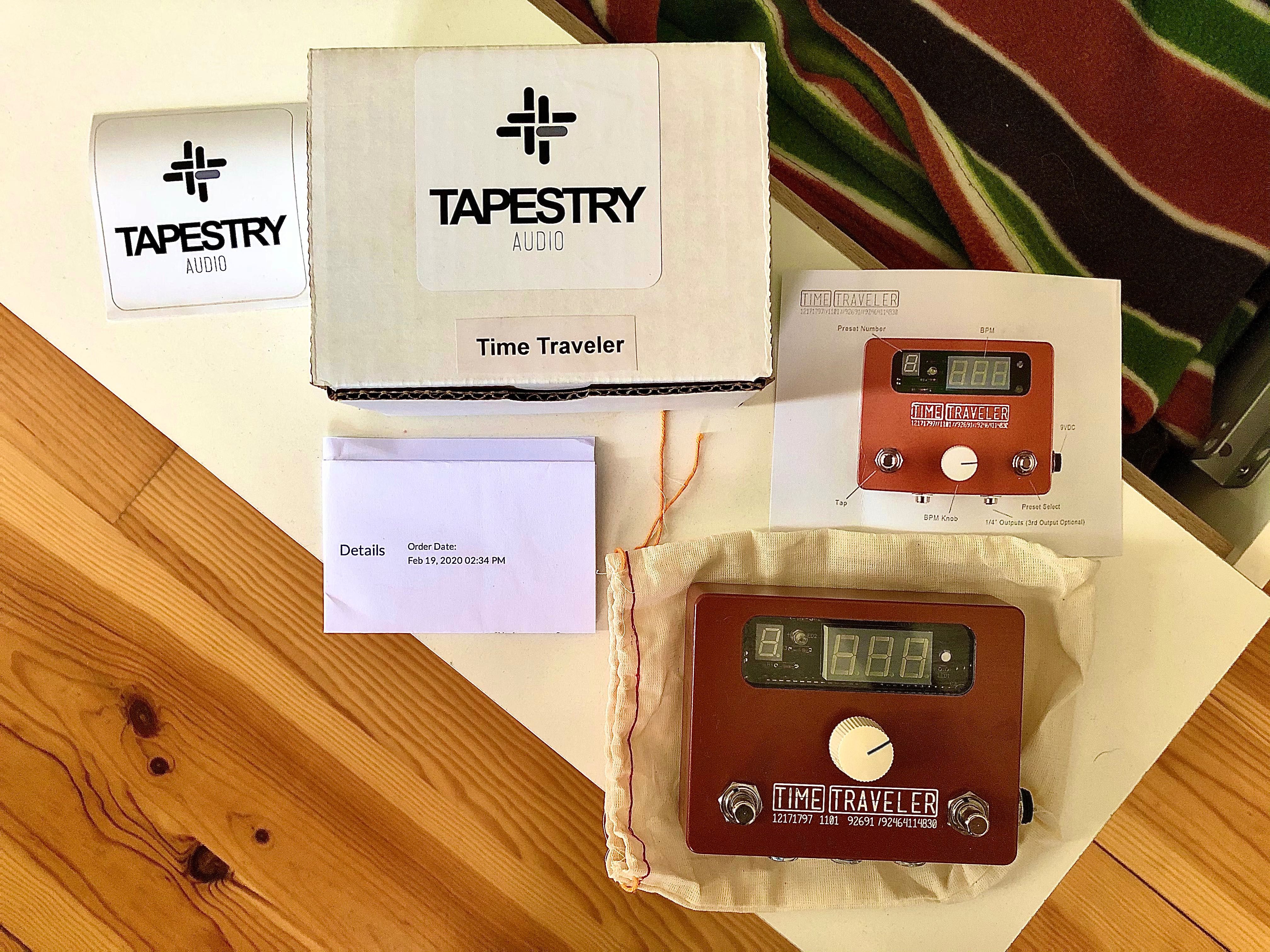 Pedal Delay - Tapestry Audio Time Traveler