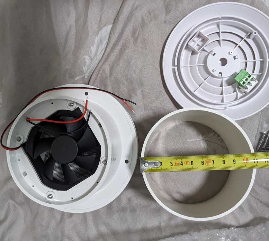 Wentylator wyciągowy DC12V +panel słoneczny do jachtów kamperów domków