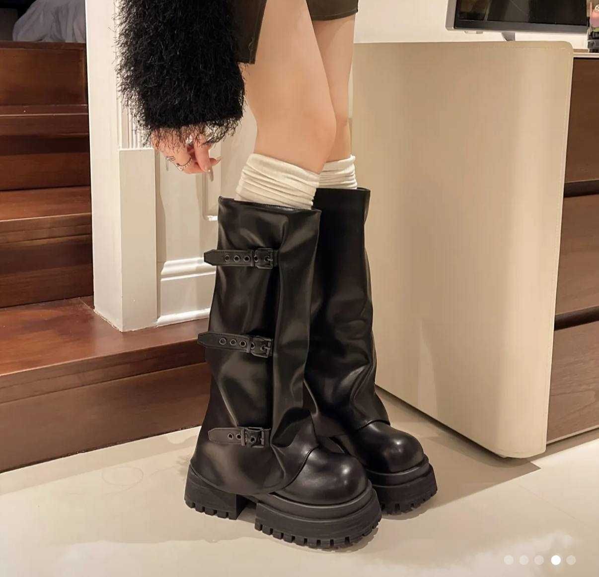 buty na platformie damskie
