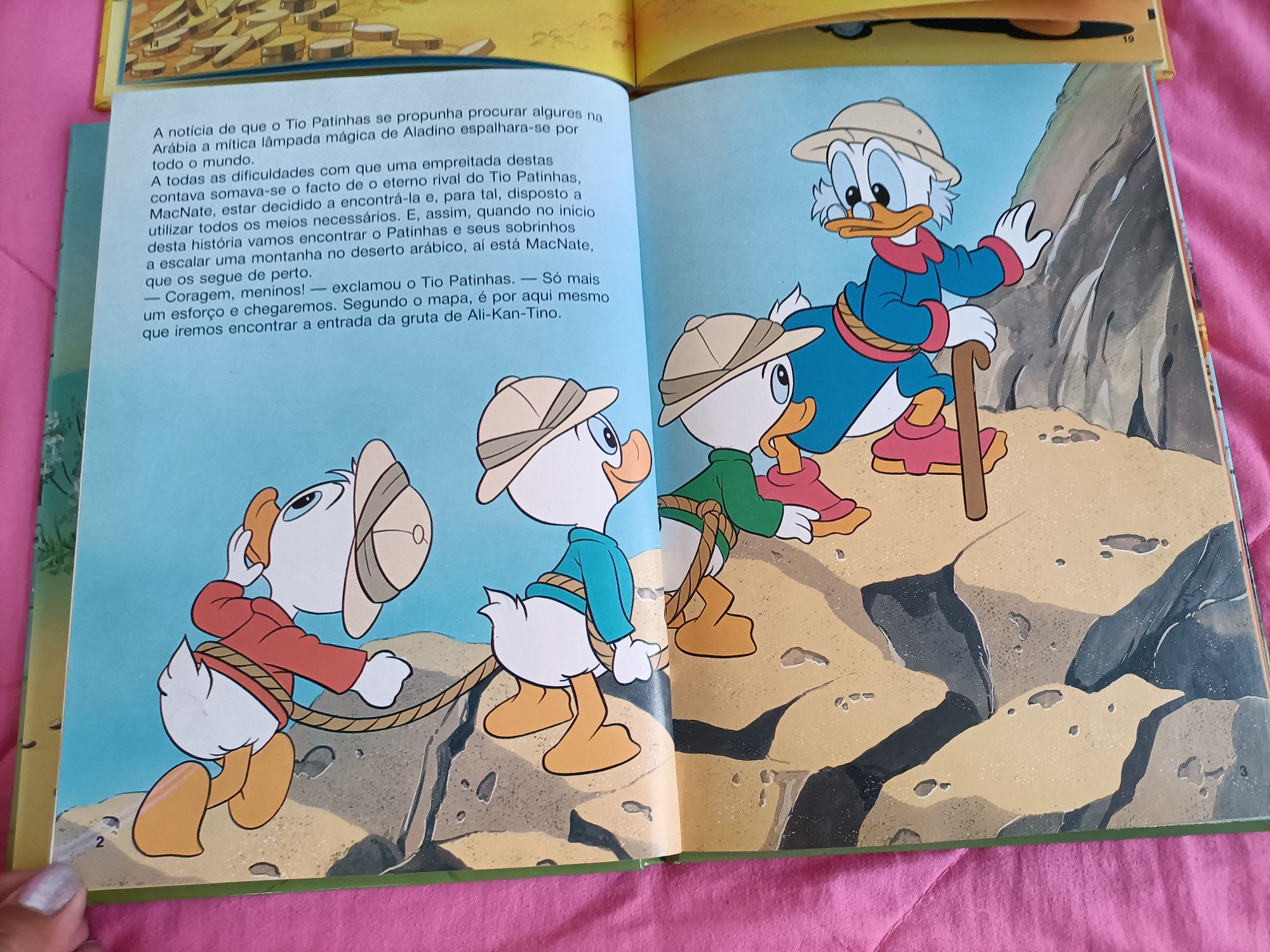 Livros Ducktales do tio patinhas