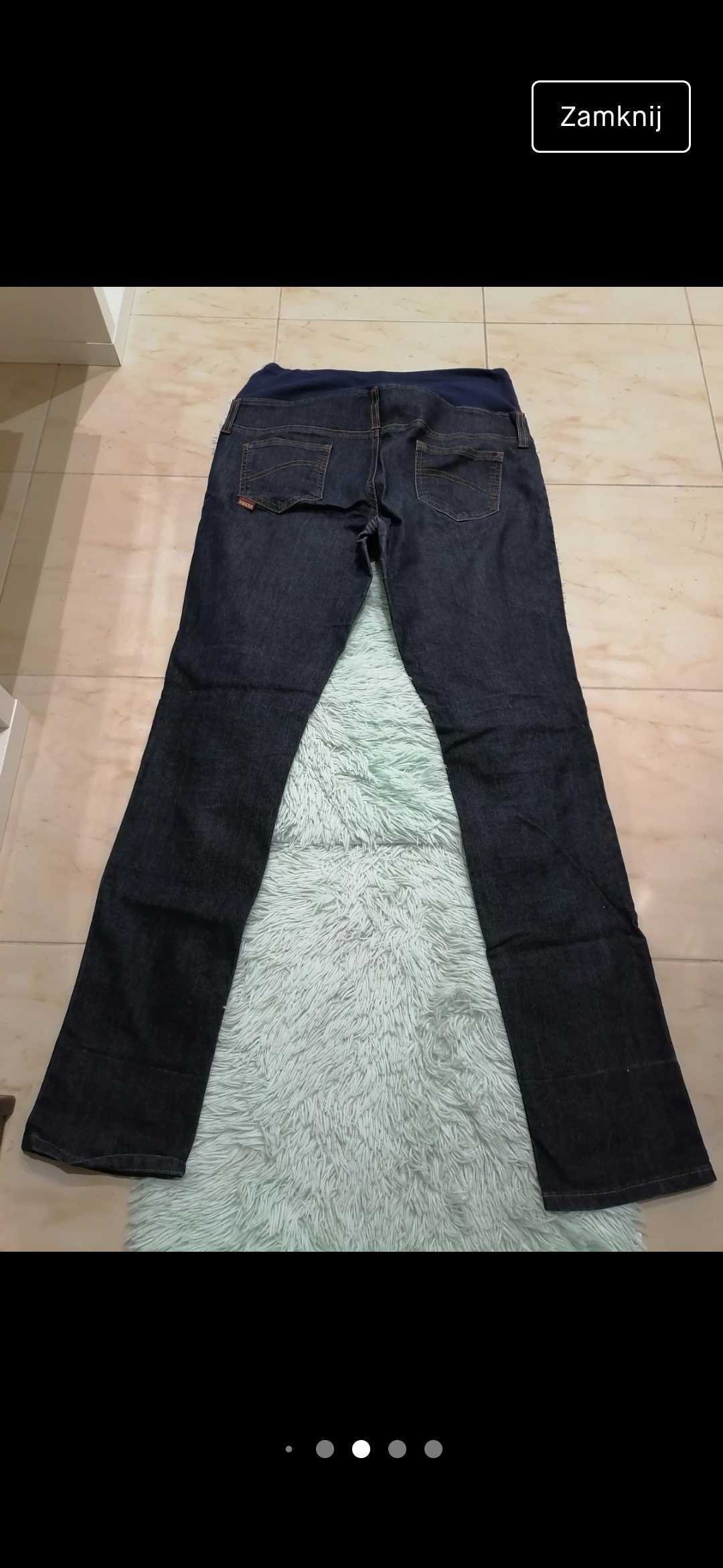 Spodnie ciążowe jeans rozm L