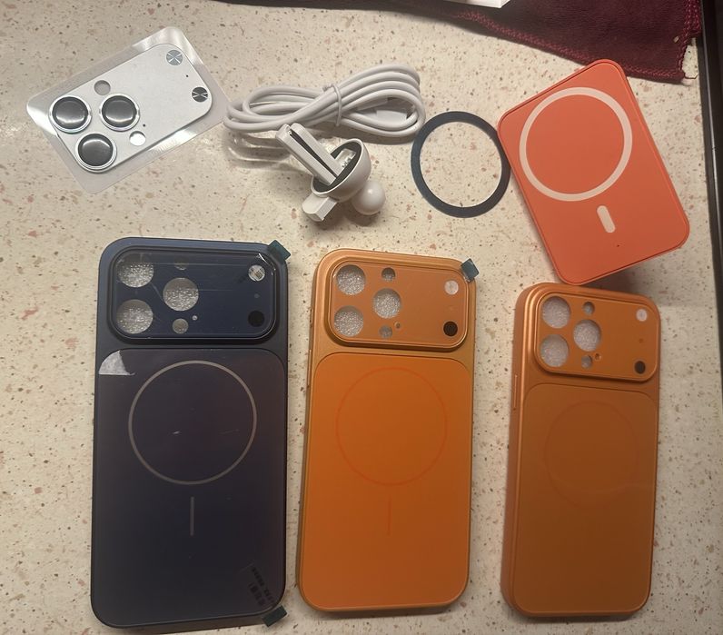 Чехол,накладка на Iphone 14-15 Pro max(имитация 17 Pro max