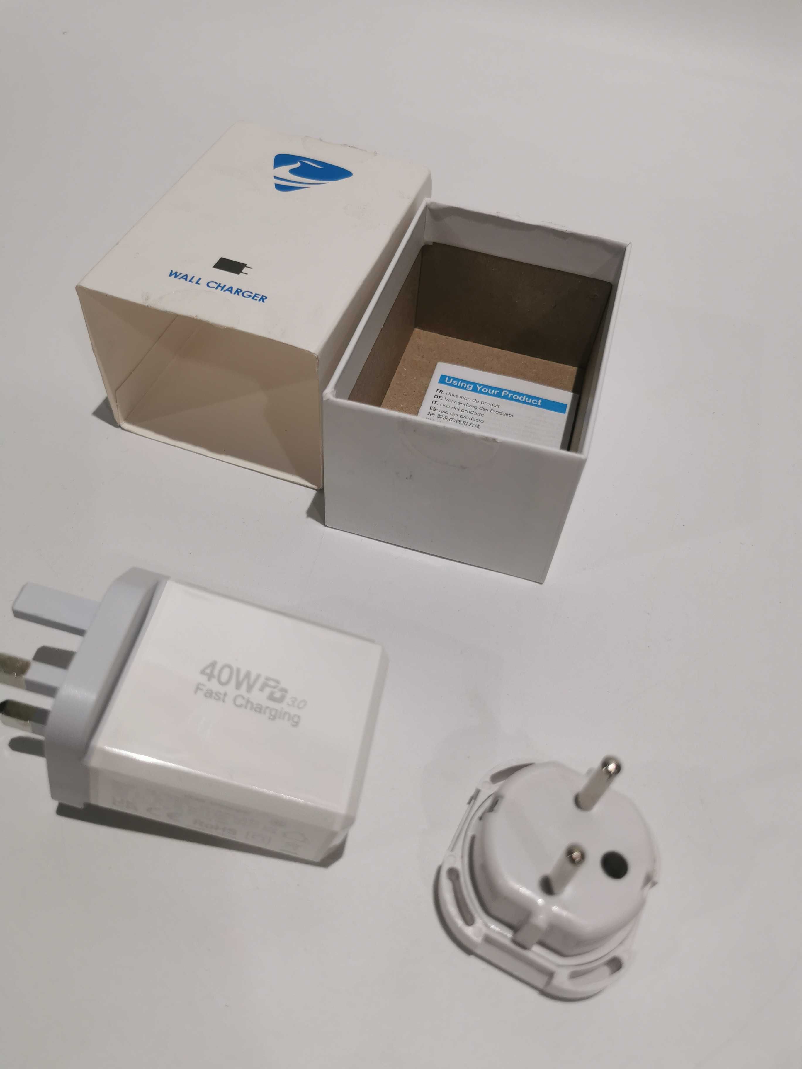 ładowarka 2x USB C/ 2x usb  re-pd601