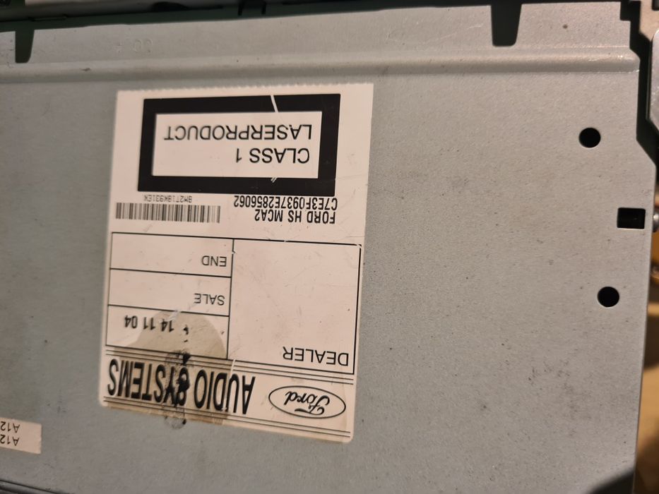 Radio Blaupunkt NX Ford Mondeo, Galaxy