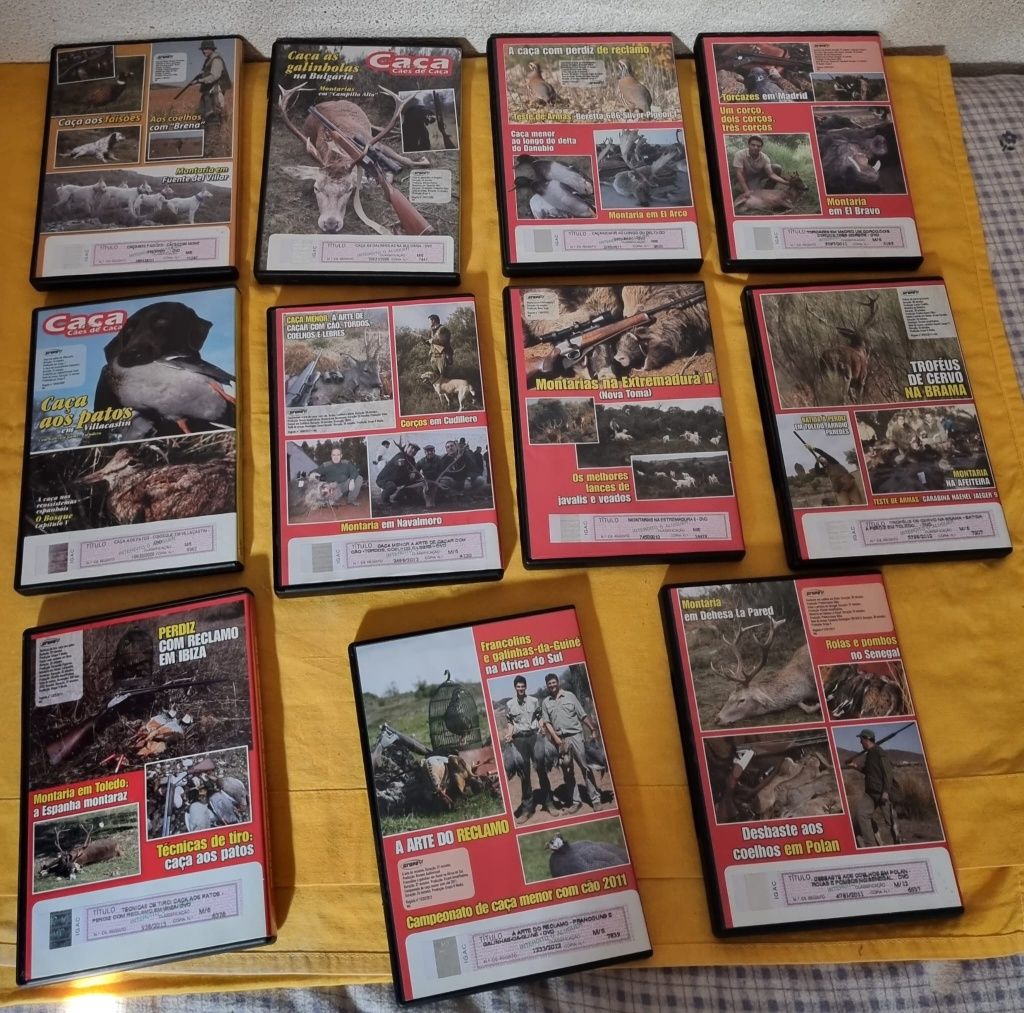 DVDS de Caça vários