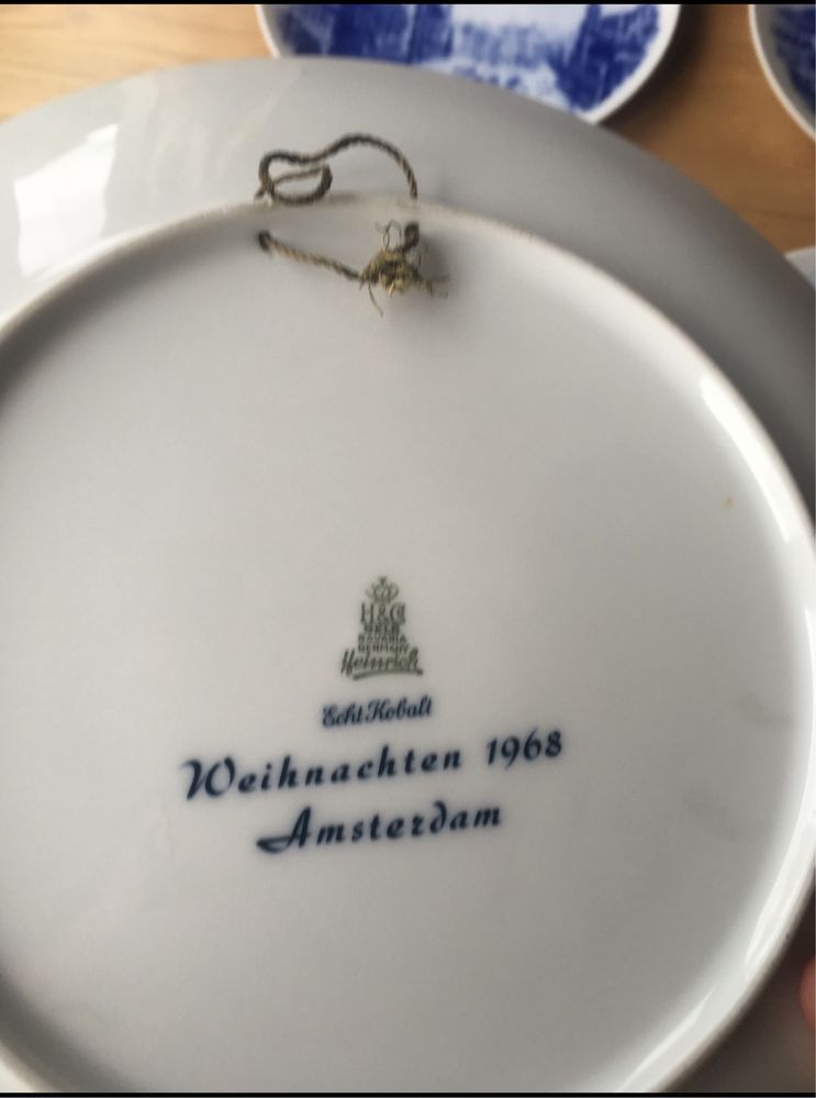 Porcelana stara kobalt H&C Selb Heinrich Bavaria Germany