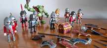 Playmobil Troll i rycerze  z akcesoriami