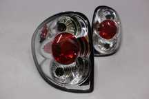 Lampy światła tylne tył CHRYSLER VOYAGER 01-04 Chrom TUNING NOWE