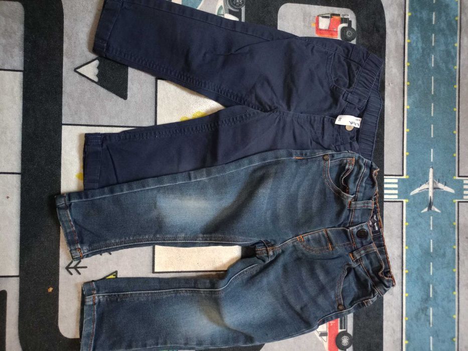 Spodnie chłopięce 86