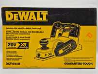Аккумуляторный бесщёточный рубанок DeWALT DCP580B/В наличии!