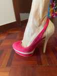 Sapatos Aldo de pele verdadeira