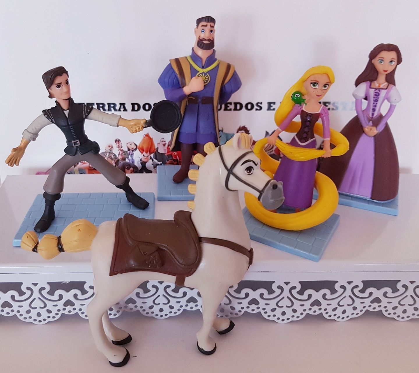 Conjunto 5 pcs Rapunzel (Portes Incluidos)