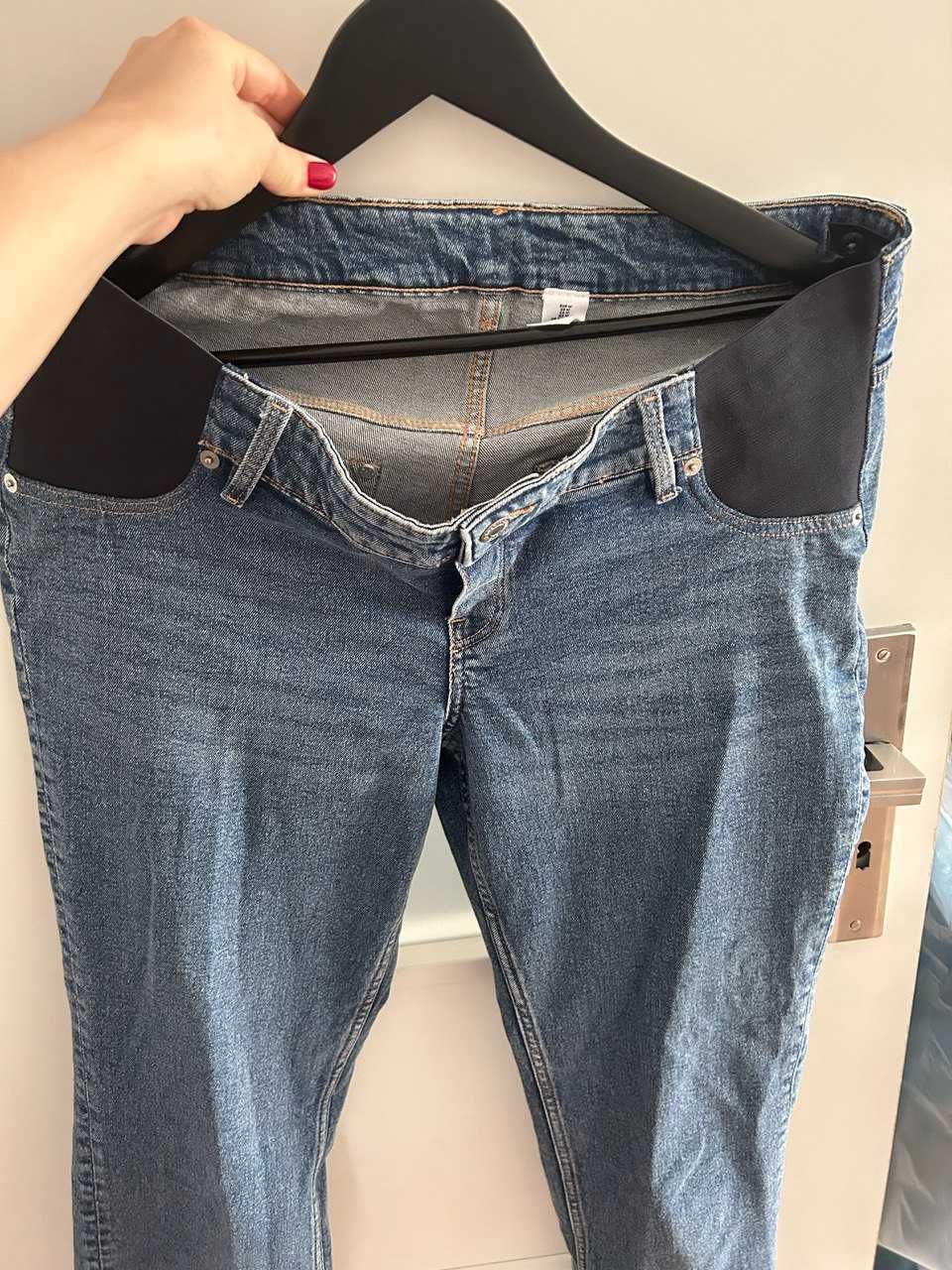 Nowe jeansy ciążowe H&M w rozmiarze M