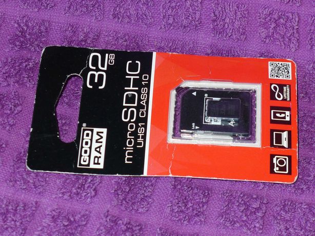 Goodram 32GB карта памяти microSD ДЕФЕКТ