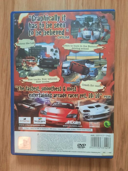 BURNOUT 2 POINT OF IMPACT PS2 gra na konsolę ps2