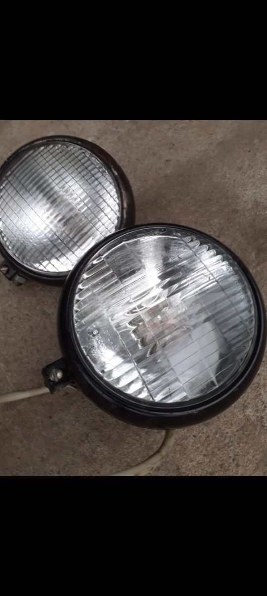 Stara lampa  szperacz halogen  prl