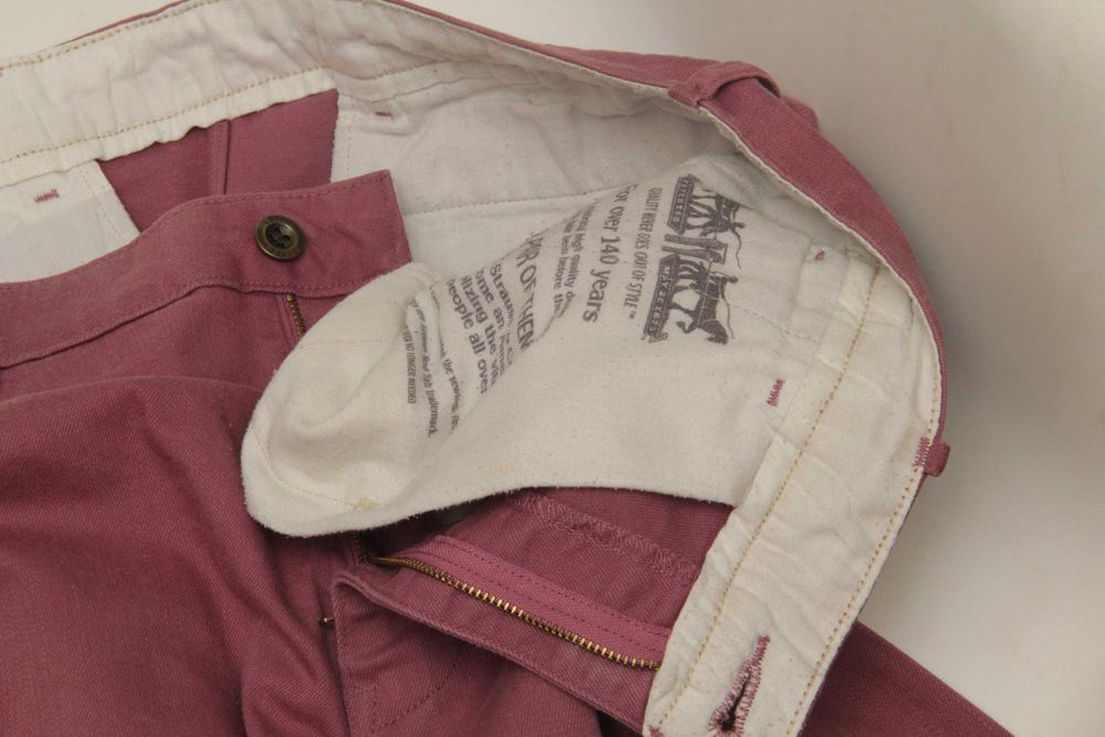 Levis White tab 36 брюки джинсы из плотного хлопка