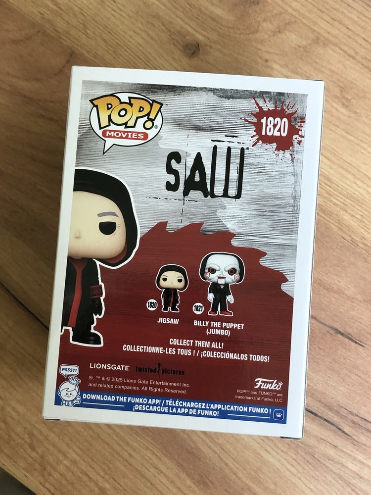 Funko Pop! - Jigsaw. Фанко - Пила