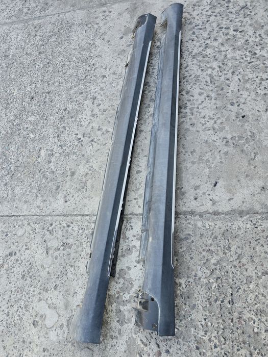 Накладки на пороги Tesla Model S дорест