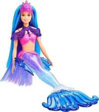 Лялька Barbie Mermaid Power Барби Русалка Малибу с питомцем