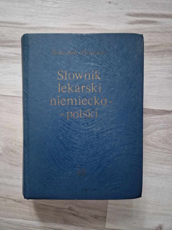 Bolesław Złotnicki Słownik lekarski niemiecko-polski PZWL