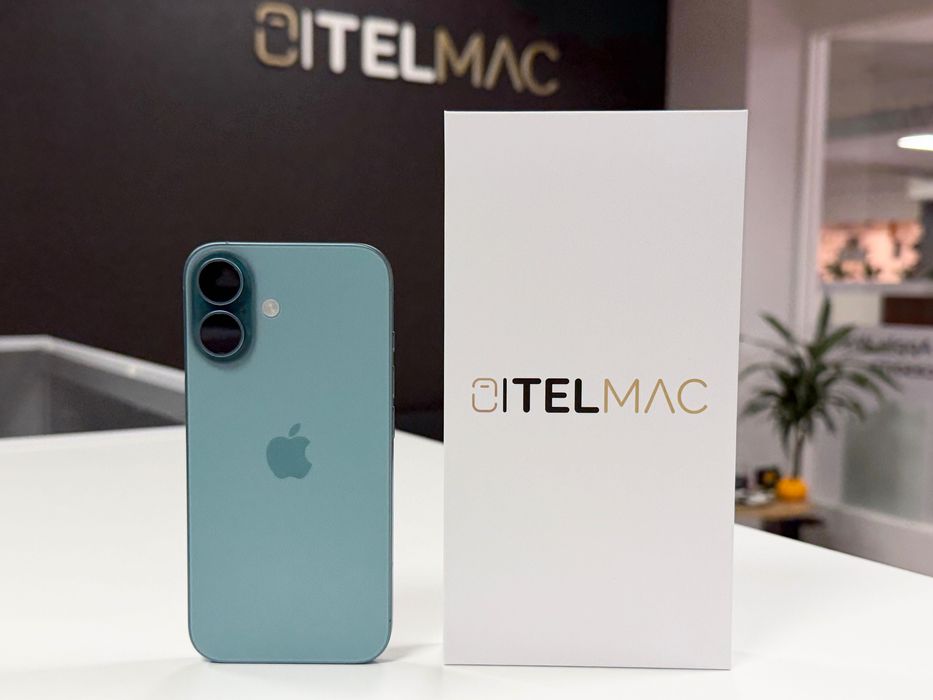 Apple iPhone 16 128GB 5G NOWY • Teal Zielony • Gwarancja • Raty 0%