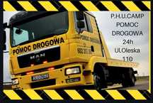 Pomoc Drogowa Laweta Transport Maszyn assistance przewóz