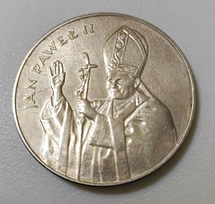 10000zł Jan Paweł II 1987 srebrna moneta