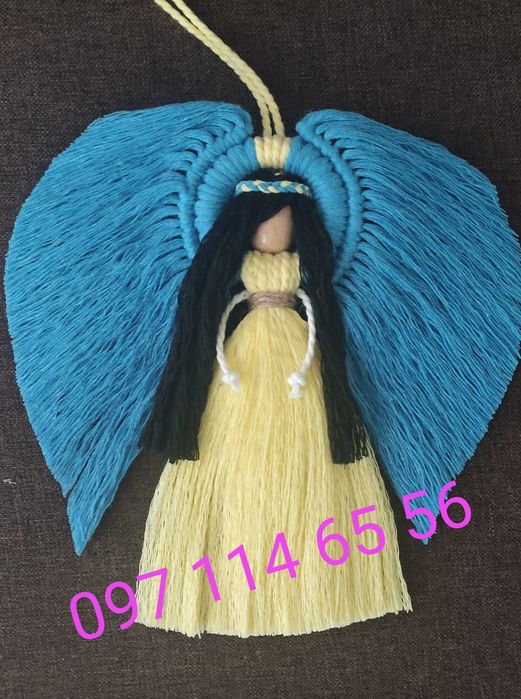 Ангел макраме. Оберіг.