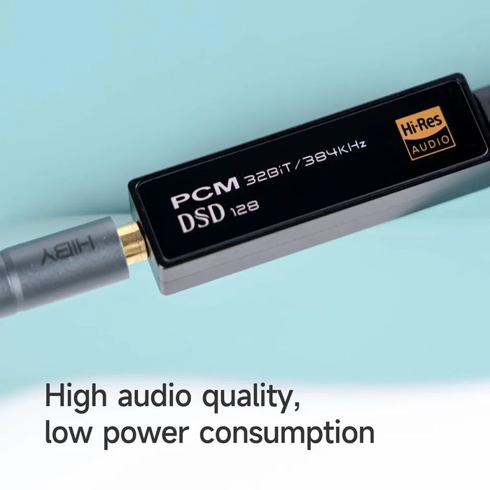 DAC HiBy FC1, 32bit/384 kHz, Hi-Res Audio, новый.