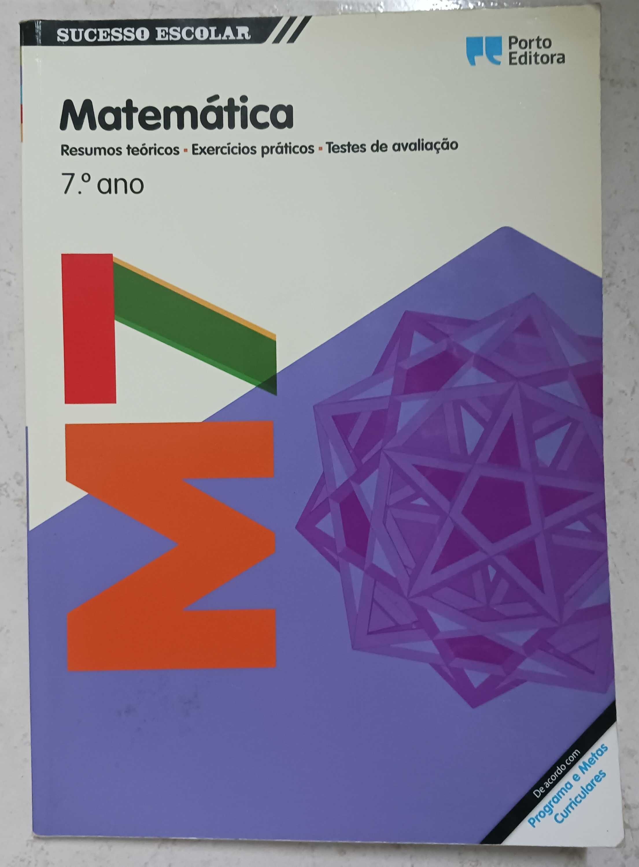 Sucesso Escolar M7 - Matemática- 7.º Ano + Oferta