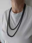 Colar preto comprido