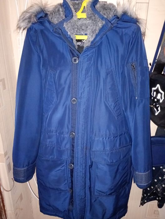 Зимова куртка пуховик Hollister