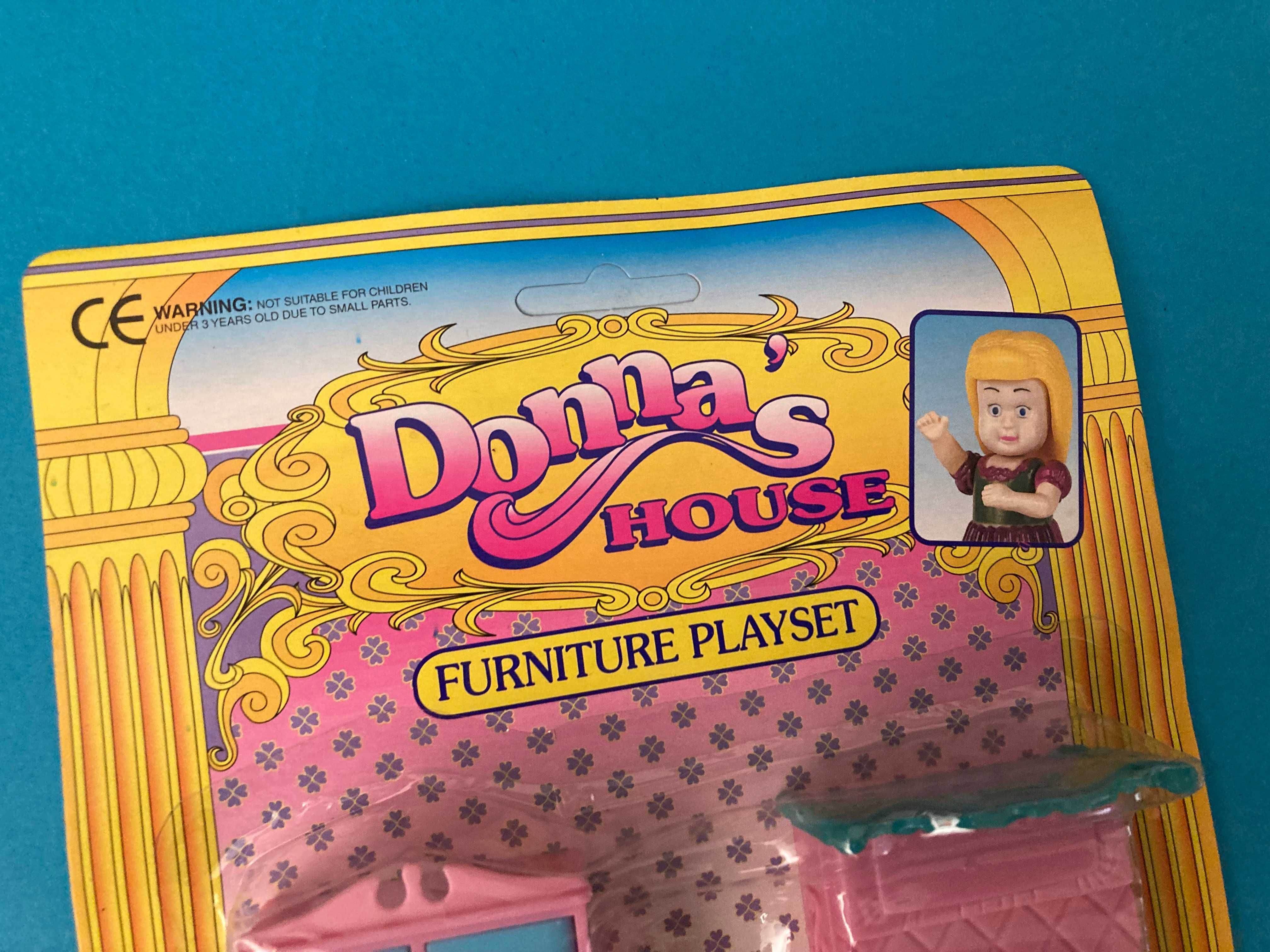 Conjunto de Mobílias para Casa de Bonecas Donna's House Antigo