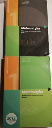 Podręcznik i zbiór zadań Matematyka 1 kurczab