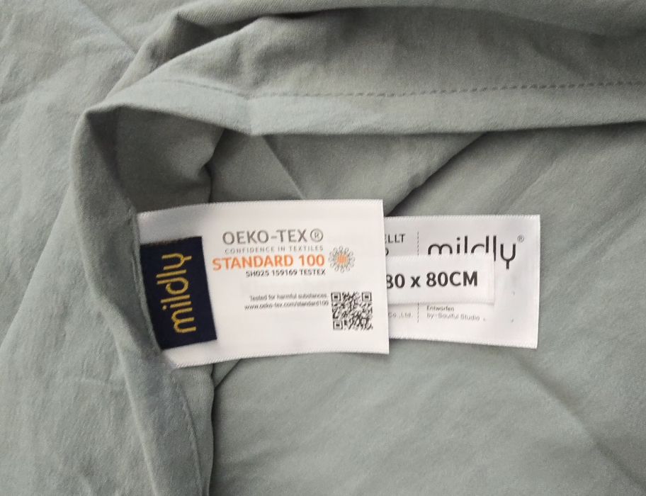 Poszewki na poduszki 80×80 dwie szt