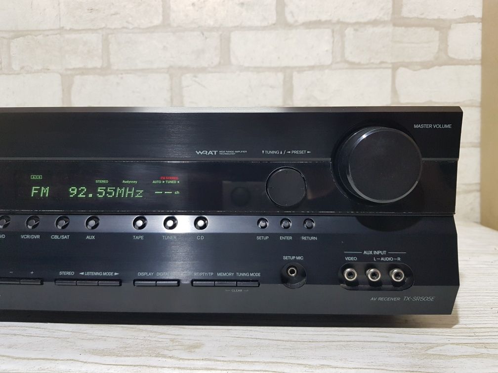 Пульт!7.1AV ресивер Onkyo TX-SR505E 7x130 б/у з Німеччини