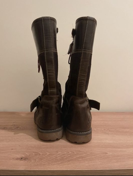 Bota de cano alto pele Timberland