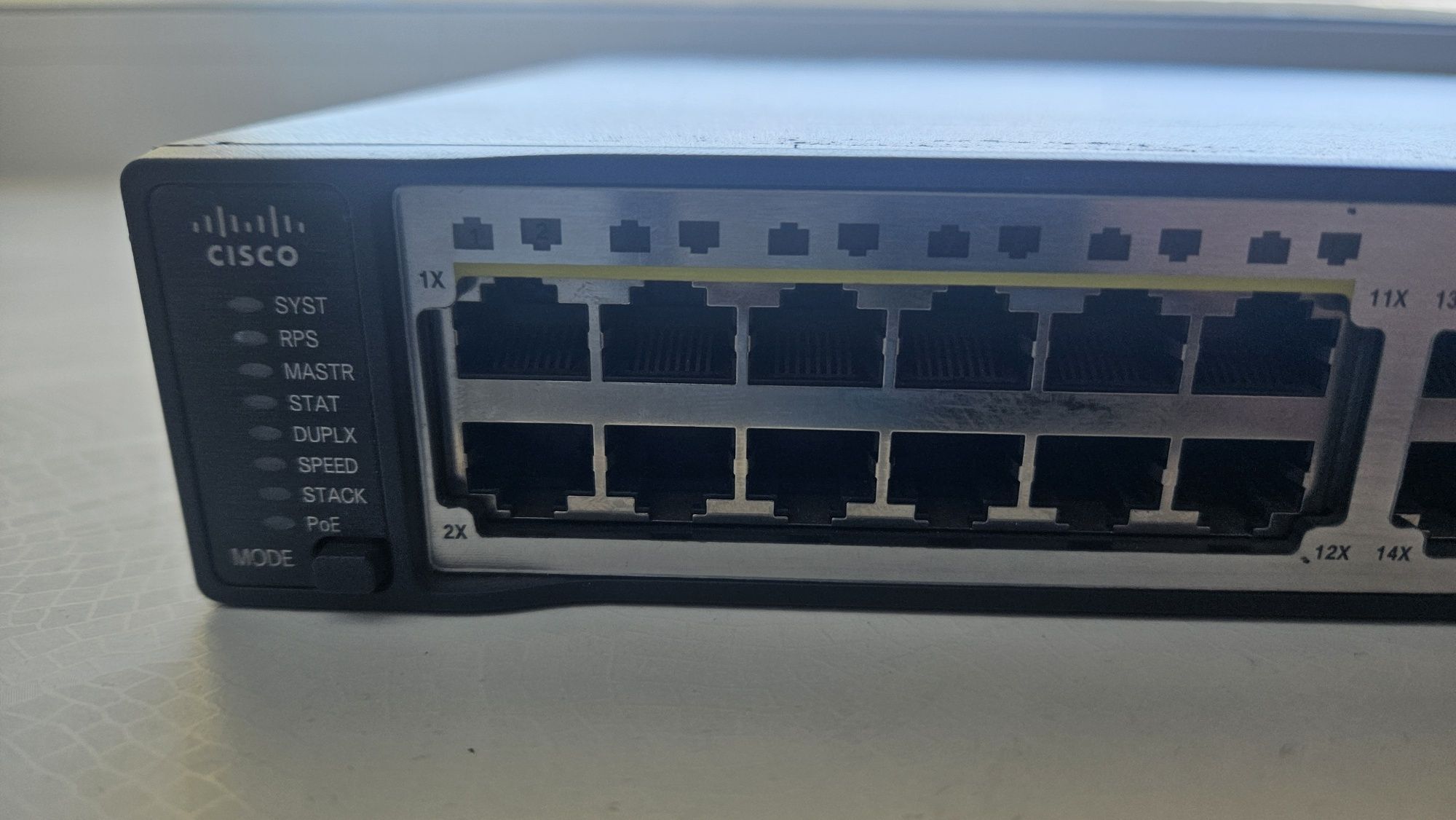 Комутатор Cisco WS-C3750V2-48PS-S