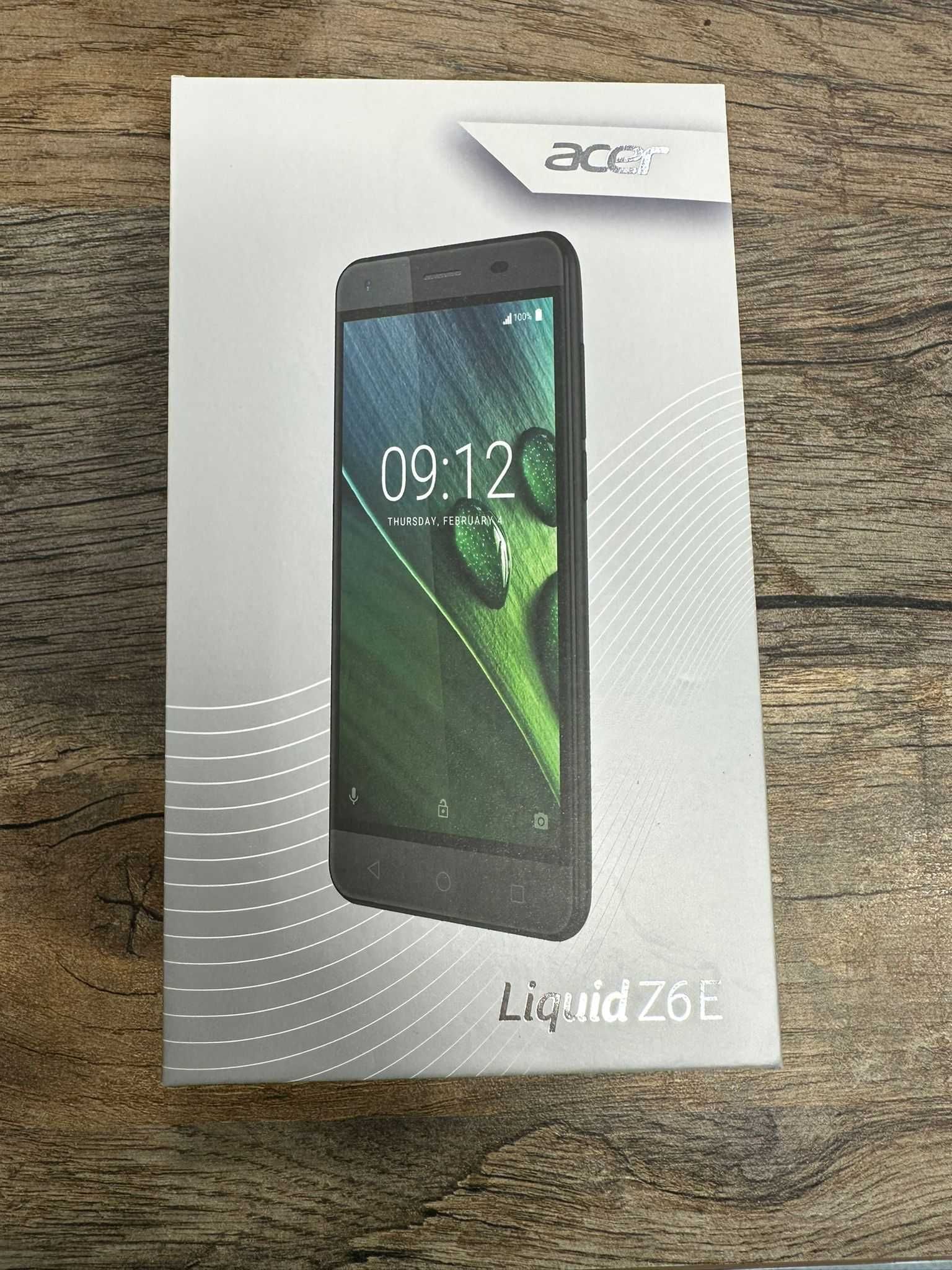 Smartfon Telefon Acer Liquid Z6 E 1/8GB czarny stan bdb nowy gwarancja