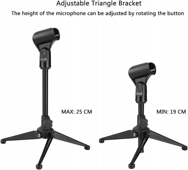 Mikrofon pojemnościowy XIAOKOA M30 USB + statyw