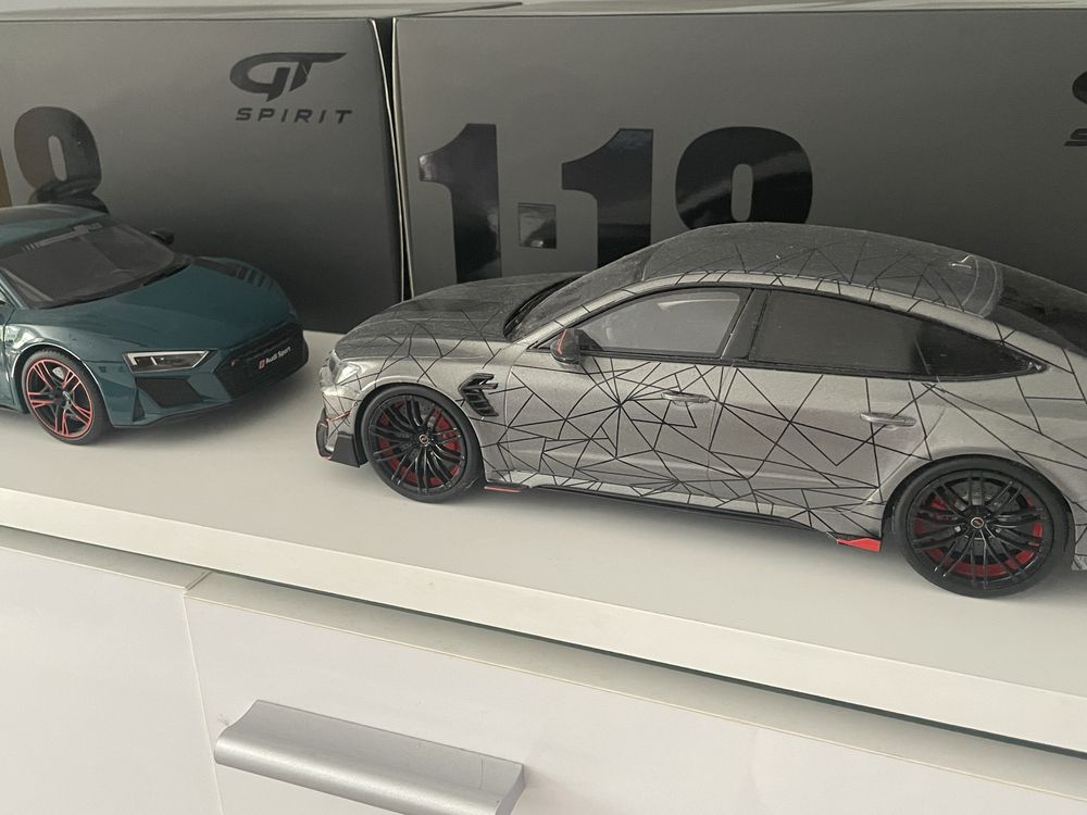 Dwa modele limitowe gt spirit / audi r8 hell /