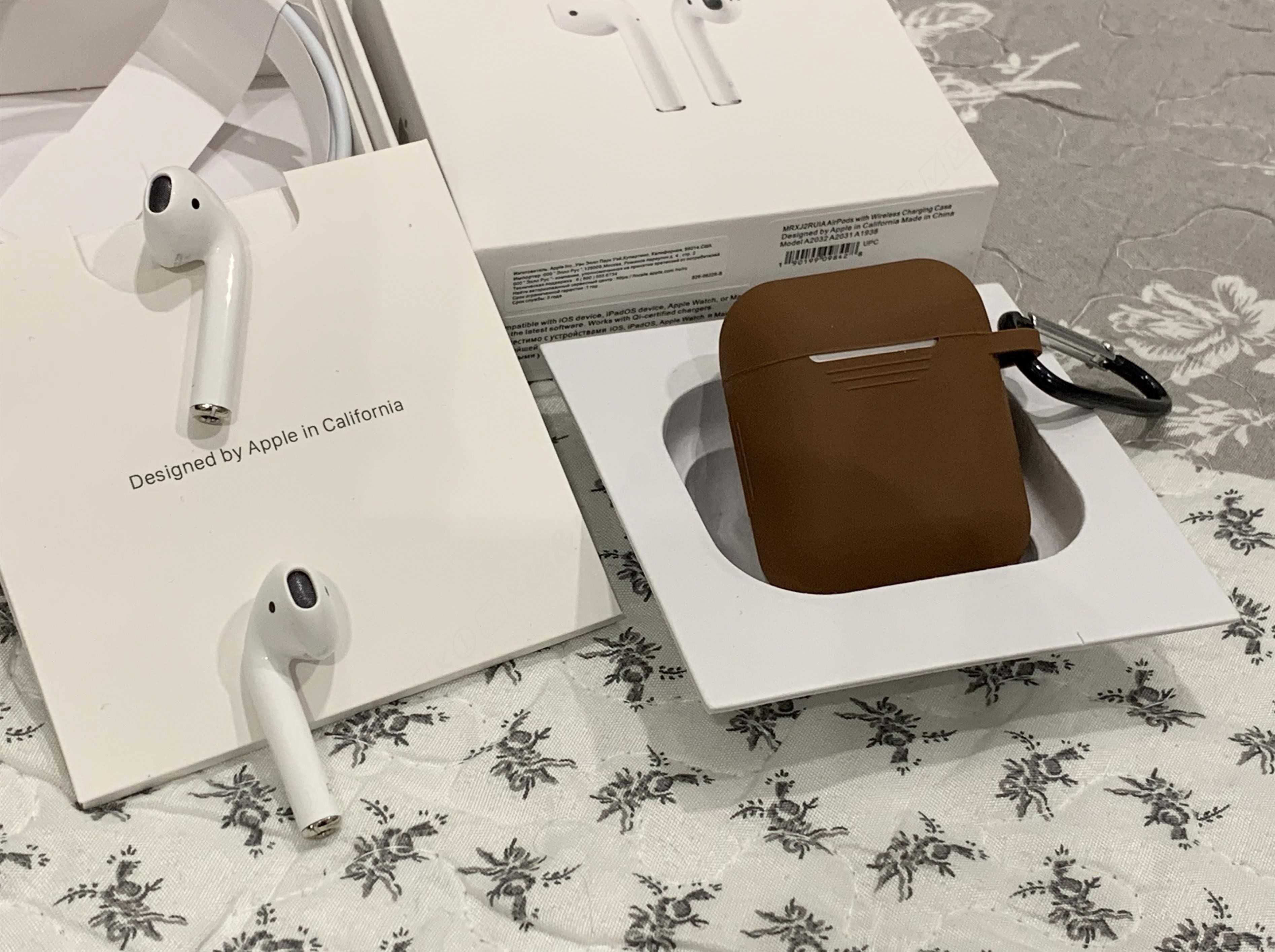 Нові Навушники Airpods 2 Original 1в1 Чіпсет 1562m