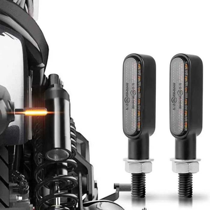 Conjunto de Piscas Dinâmicos LED com Luz de Presença - 6 LEDs