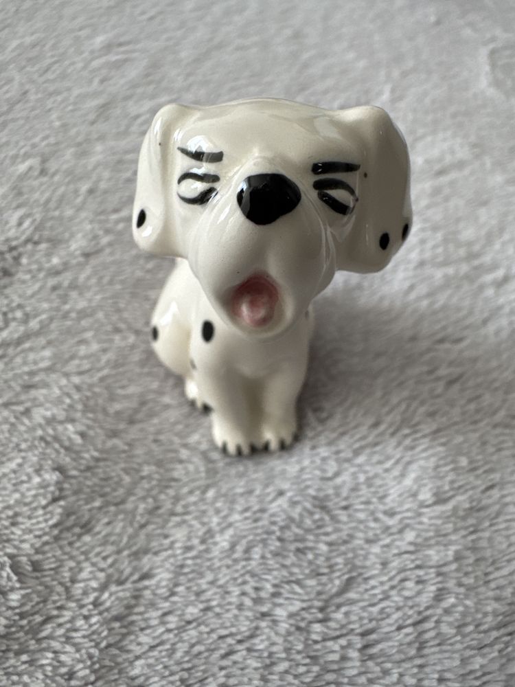 101 Dalmatyńczyków figurka piesek ceramiczny pies