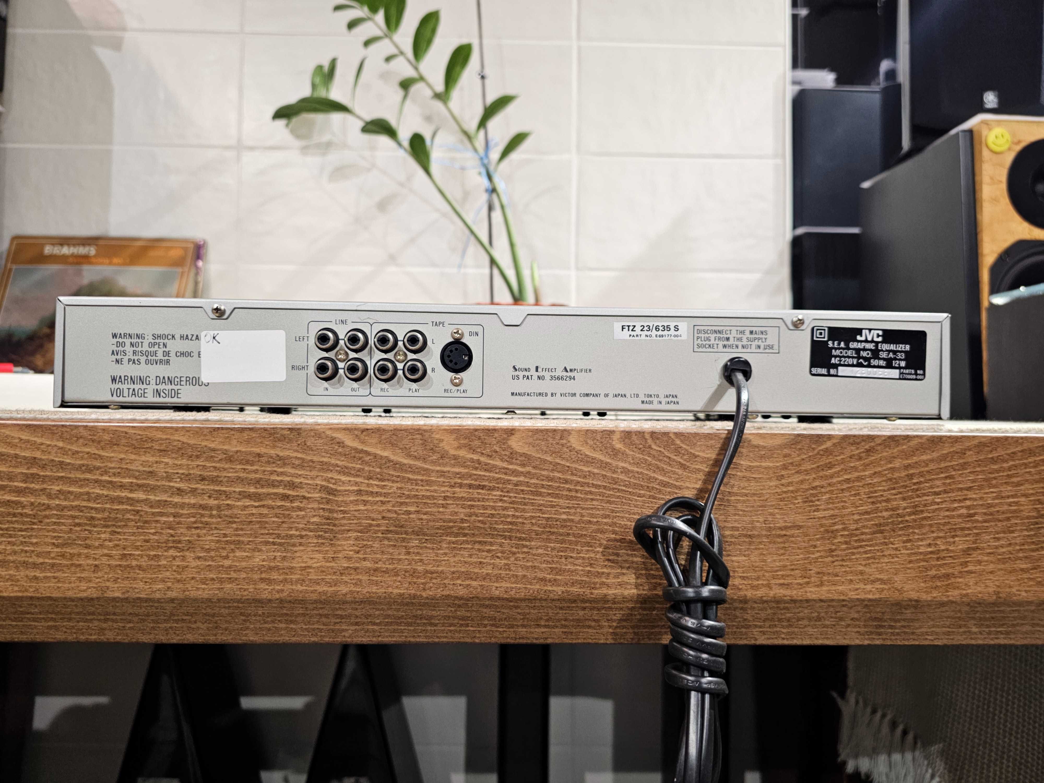 Еквалайзер JVC SEA-33 10-Band Graphic Equalizer