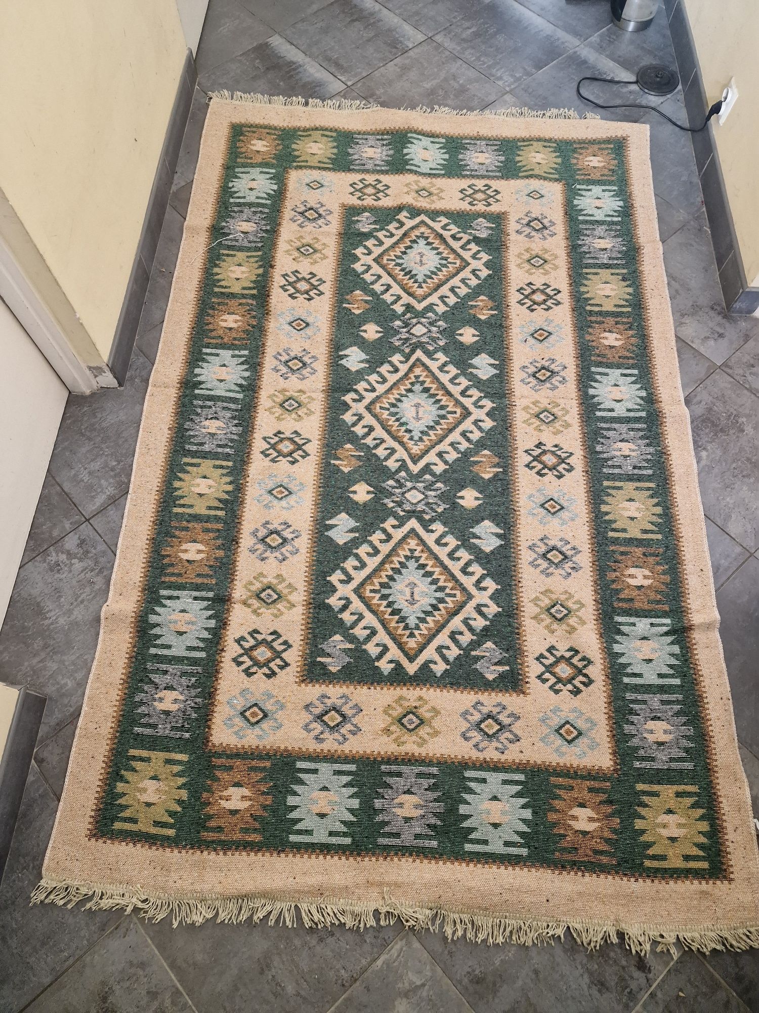 Bawełniany turecki  Kilim 160x250