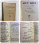 Grammática elementar da língua latina, 1897