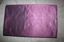 Estola cor de rosa e bordeaux acetinada de cerimónia